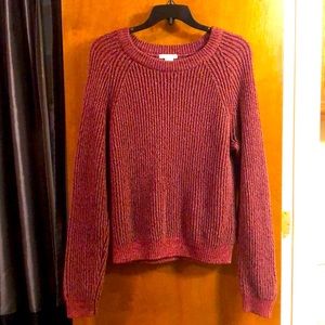 Mauve knit sweater